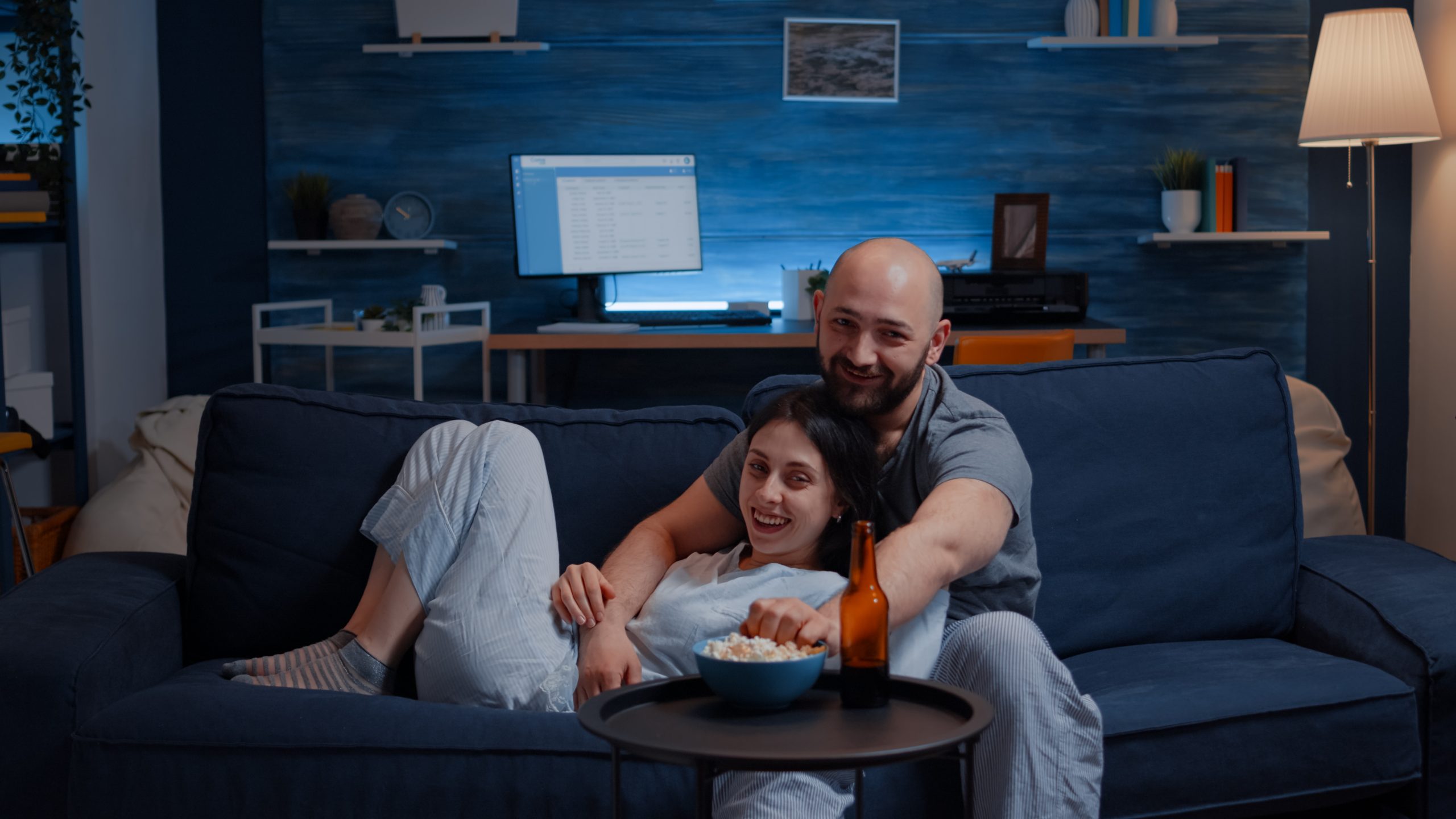 Happy Customers watching IPTV