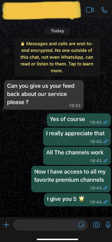 Customer Review