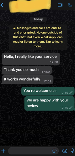 Customer Review